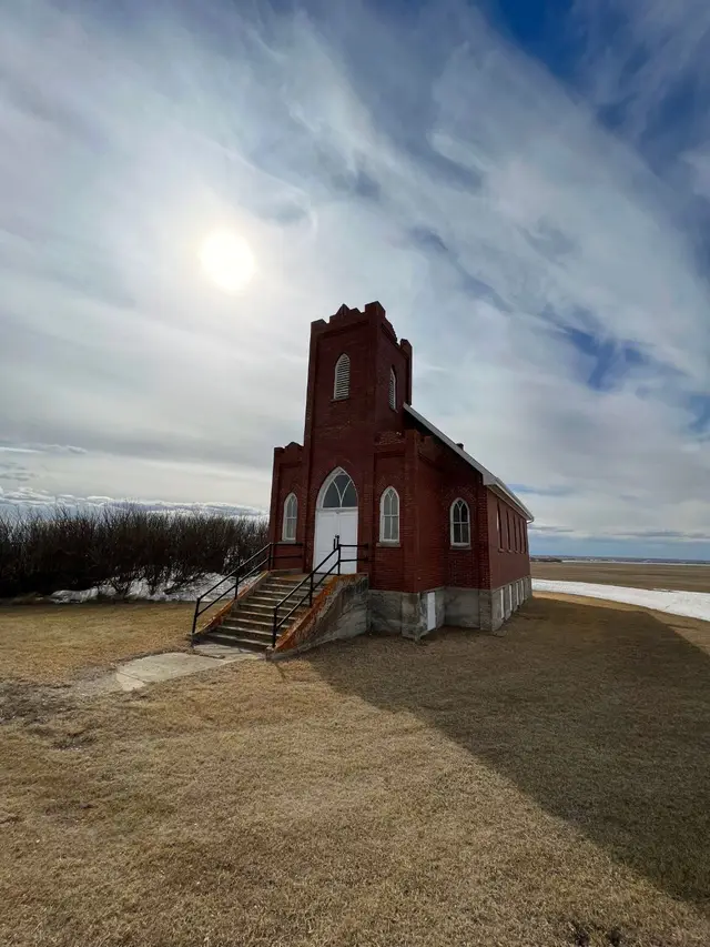 Bonnie View Church on the prairie